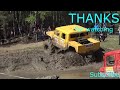 Off-Road Truck in Water pit