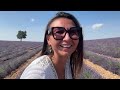 Beautiful VALENSOLE in PROVENCE! Alone on a Road trip to FRENCH LAVENDER Fields 💜