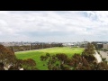 Drone footage near track at UC San Diego (no audio)