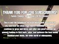 THANK YOU FOR 700 SUBSCRIBERS!