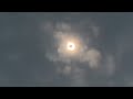 Solar eclipse totality