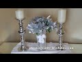 DIY DOLLAR TREE | CHRISTMAS GLAM ORNAMENTS | HOME DECOR EASY DECORATION CRAFT