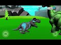 Dino Express + Dinosaur Park + Dino Robot Corps - All Black - Stego/TRex/Spinos/Tricera/Brachio/Mamm