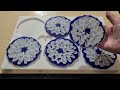 #1254 Amazing Effects In These 3D Resin Flower Coasters