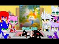 sonic characters react to tails||gacha||old designs of sonic and me||RV||STH||desc||