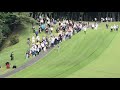 Xander Schauffele ZOZO Championship2021Great shot!! from bad lie