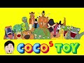 [1hour 5min] Big adventure of 5 little dinosaurs #38~45ㅣdinosaurs animation for kidsㅣCoCosToy