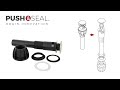 Push & Seal™ Drain Installation