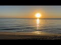 30 second time-lapse Lake Michigan sunrise.