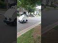 Self Driving vehicle delivers Chick-fil-A to my neighbors