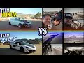 K-Swapped EG vs Races McLaren 620R in No Prep Drag Racing!