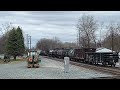 CSX manifest train in Carleton Michigan!