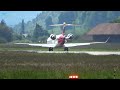 First Landing & Takeoff of a CRJ1000 in Bern, Switzerland!