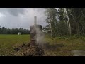 Stump burning Part 2