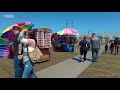 [Full Version] Walking Santa Monica Beach, Downtown, Venice Beach, Los Angeles County, California 4K