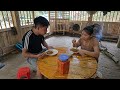 How to dig a duck pond - cook - live with nature | Hà Tòn Chài