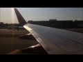 Southwest Airlines B737-700 Landing in Providence