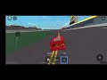 Cars 3 lightning McQueen crash (Roblox version)