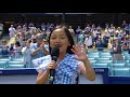 Malea Emma Sings the National Anthem at Dodger Stadium