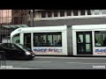 light rail tram in Lyon, France