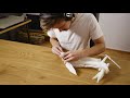 Folding Dueling Knights | Origami Time-Lapse
