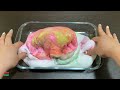 MAKEUP AND GLITTER AND CLAY ! Mixing Random Things Into GLOSSY Slime #5330