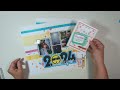 Use Stamps And Cricut Design Space to Embellish a Scrapbook Layout