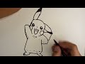 How to draw Pikachu | step by step | pokemon