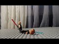 Anakin VS Obi-Wan stop motion