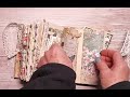 Handmade Floral Junk Journal: Blossoms, Bees and Butterflies