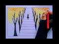 easy pencil drawing step by step ||new scenery drawing ||easy darwing