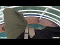 Hanging off cruise ship going under Golden Gate Bridge