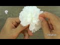 3 Ways to Make Flowers with Toilet Paper - Easy Craft | Thaitrick
