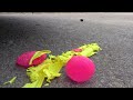 Crushing Crunchy & Soft Things by Car! EXPERIMENT CAR vs GIANT FANTA BALLOON