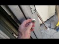 How to install a commercial steel pre hung welded frame door with demolition