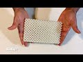 how to make a beaded bag / how to make a beaded phone pouch/diy beaded phone pouch/beaded phone case