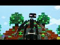 Giant Zombie Attack From Underground |  LEGO Minecraft Animation