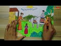 Bail Pola Drawing | Bail Pola Festival Drawing | Pola Drawing | Drawing of Pola