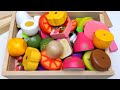 Cutting Fruit, Vegetable | Wooden ASMR