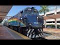 Tri-Rail, Amtrak, and Brightline Trains in West Palm Beach