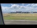 British Airways A320 landing in Hannover, Germany
