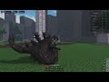 ROBLOX (Ultimate Battlegrounds): Godzilla moment