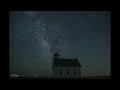 Milky Way Timelapse - Abbott Church - Lindon, CO