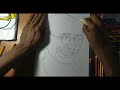 Outline Draw Mahatma Gandhi // Keise Mahatma Gandhi outline draw kere