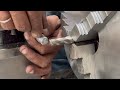 A Thread drill tool made of steel iron shaft drill developed by own skill | Thread tap making skills