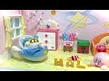 【粘土】カービィとマホロアのベビールーム作ってみた【ミニチュア】/ How to make a clay Kirby baby room