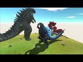 Which Level of Godzilla 2014 can defeat Godzilla Earth - Animal Revolt Battle Simulator