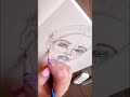 Portrait sketch with me #drawing