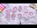 🌸How to make kawaii sticker book _ DIY kawaii sticker book at home