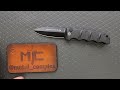 Button Lock Boker Kalashnikov Folding Knife - Overview and Review